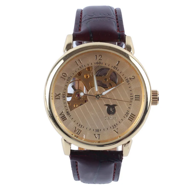 Men's Hollow Mechanical Watch