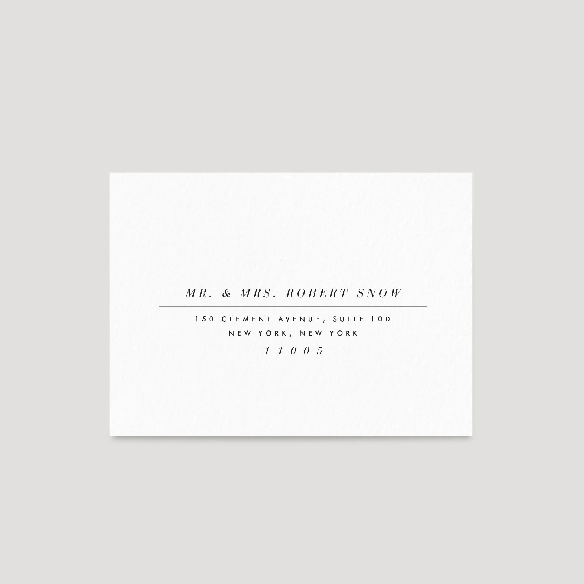 Minimal Photo Save the Date | Margot