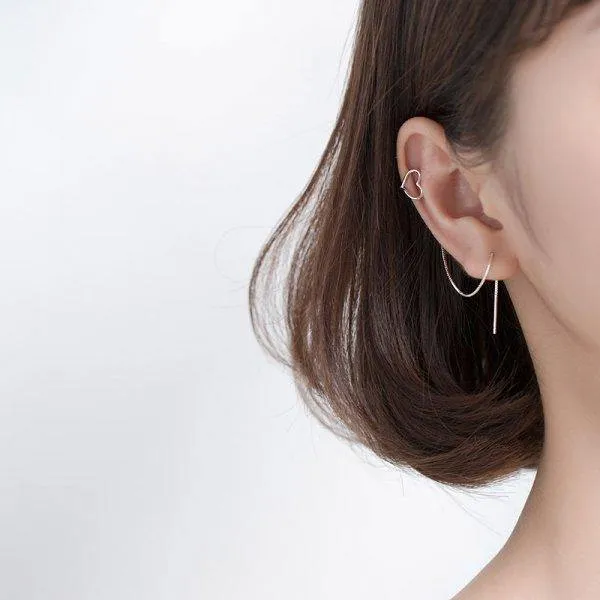 Minimalist Long Earring