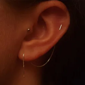Minimalist Long Earring