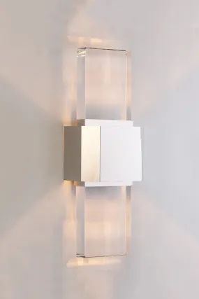 Montreal Minimalist Glass Sconce