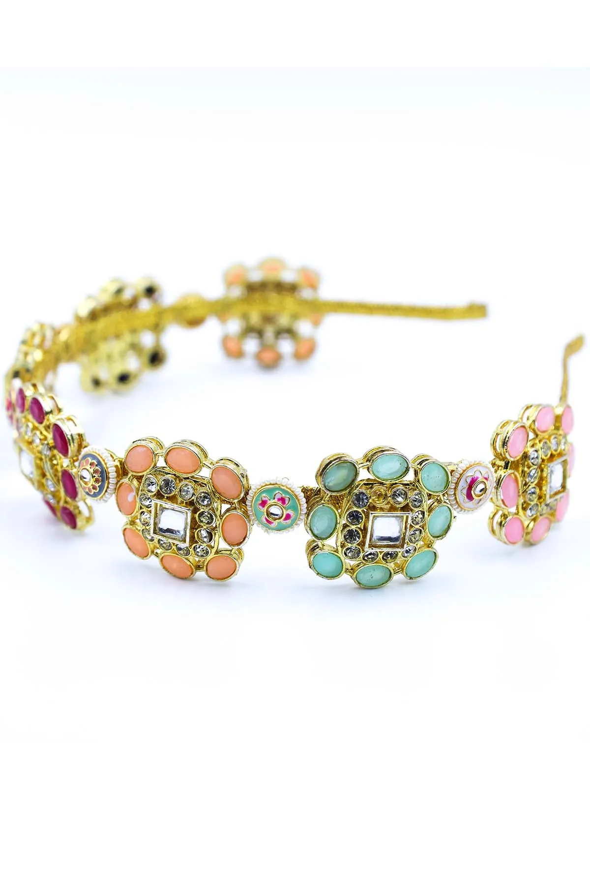 Multicolor Embellished Hairband