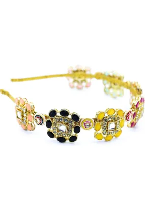 Multicolor Embellished Hairband