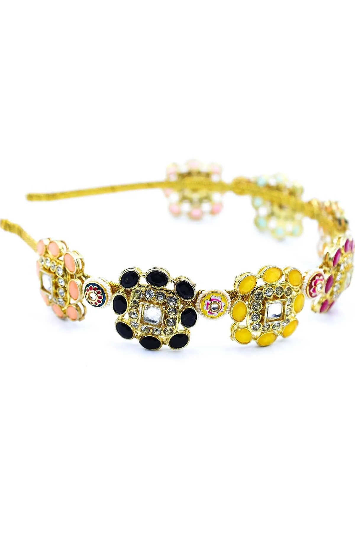 Multicolor Embellished Hairband