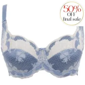 Panache Clara Full Cup Bra in Crystal Blue 7255