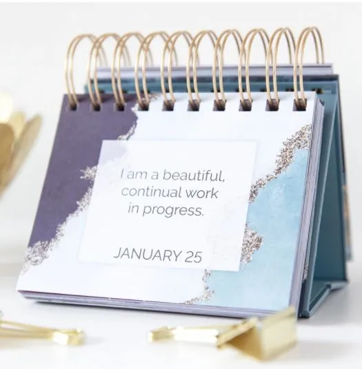 Positive Affirmations Desk Easel