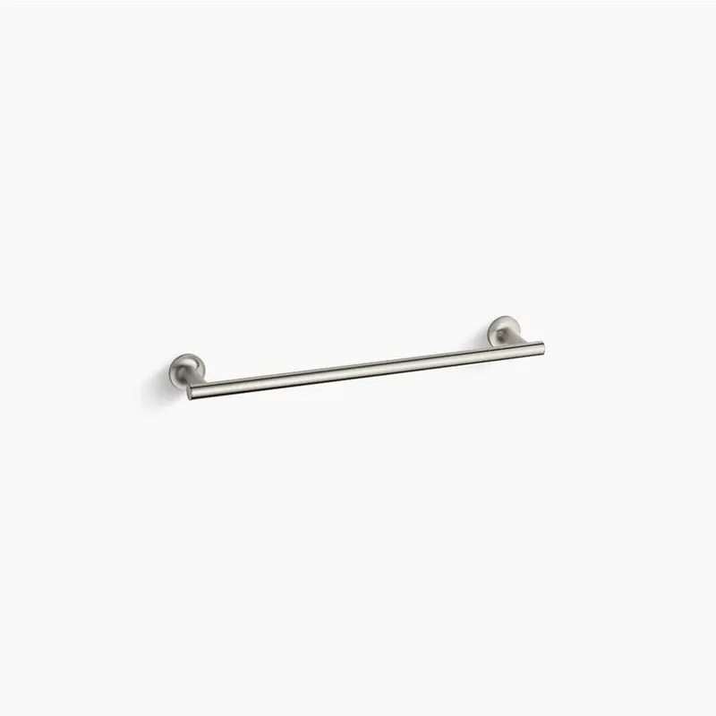 Purist 18" Towel Bar in Vibrant Brushed Nickel