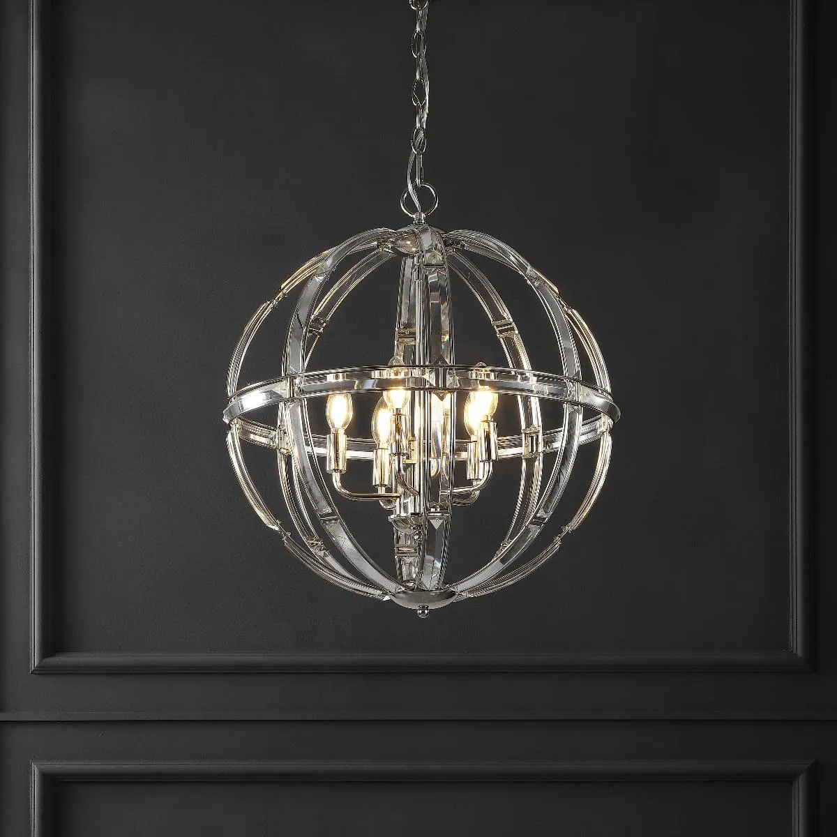 Safavieh Couture Giordano Rd Crystal Chandelier, CTL1018