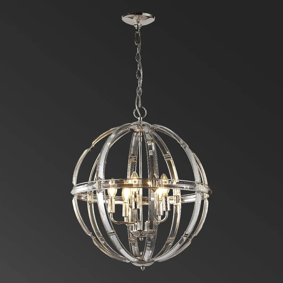 Safavieh Couture Giordano Rd Crystal Chandelier, CTL1018