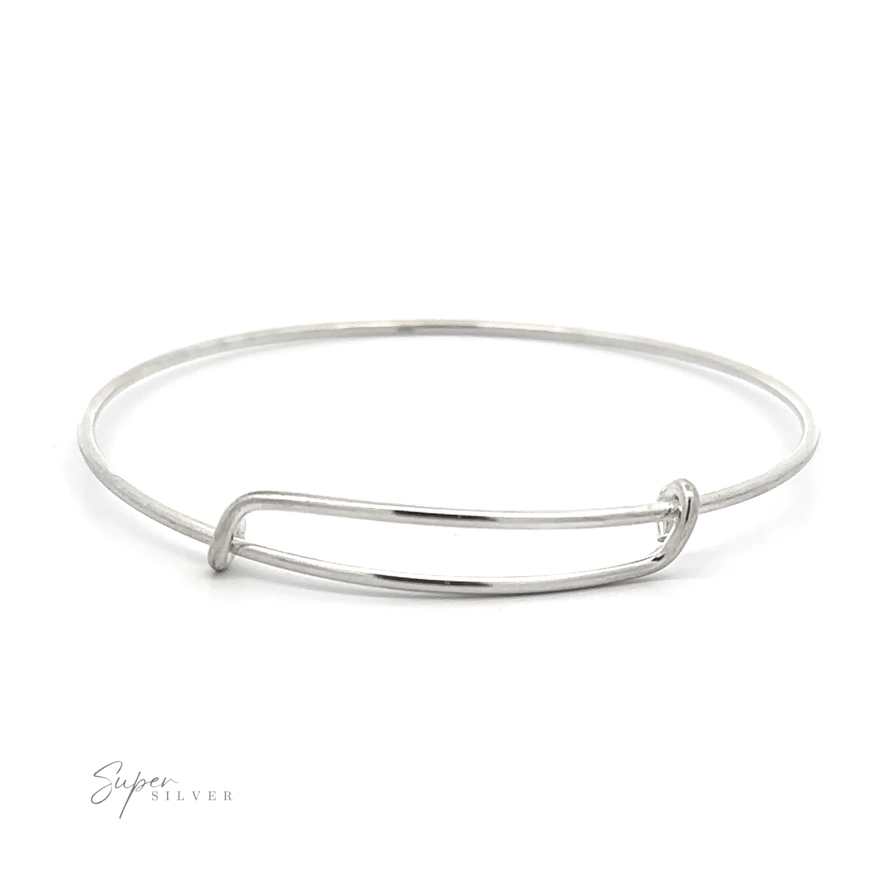 Simple Adjustable Bangle Bracelet