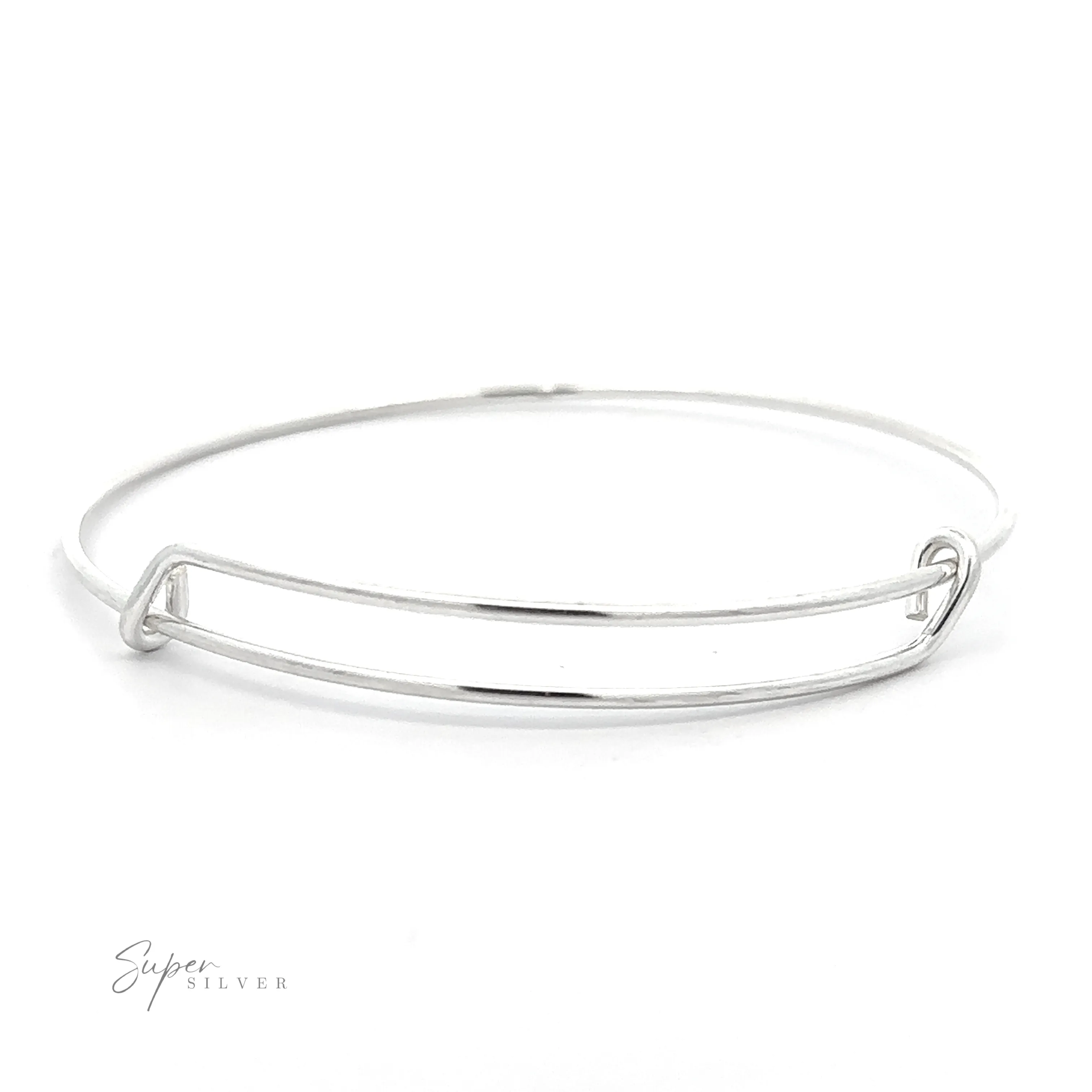 Simple Adjustable Bangle Bracelet