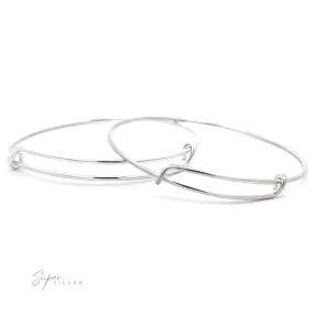 Simple Adjustable Bangle Bracelet