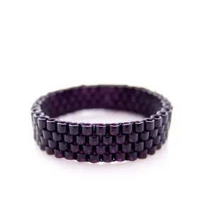 Skinnies Noir Beaded Ring
