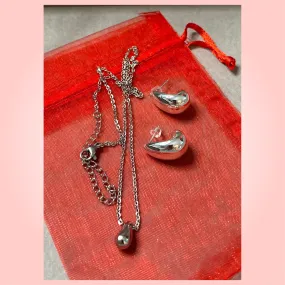 Stainless Steel Teardrop Set