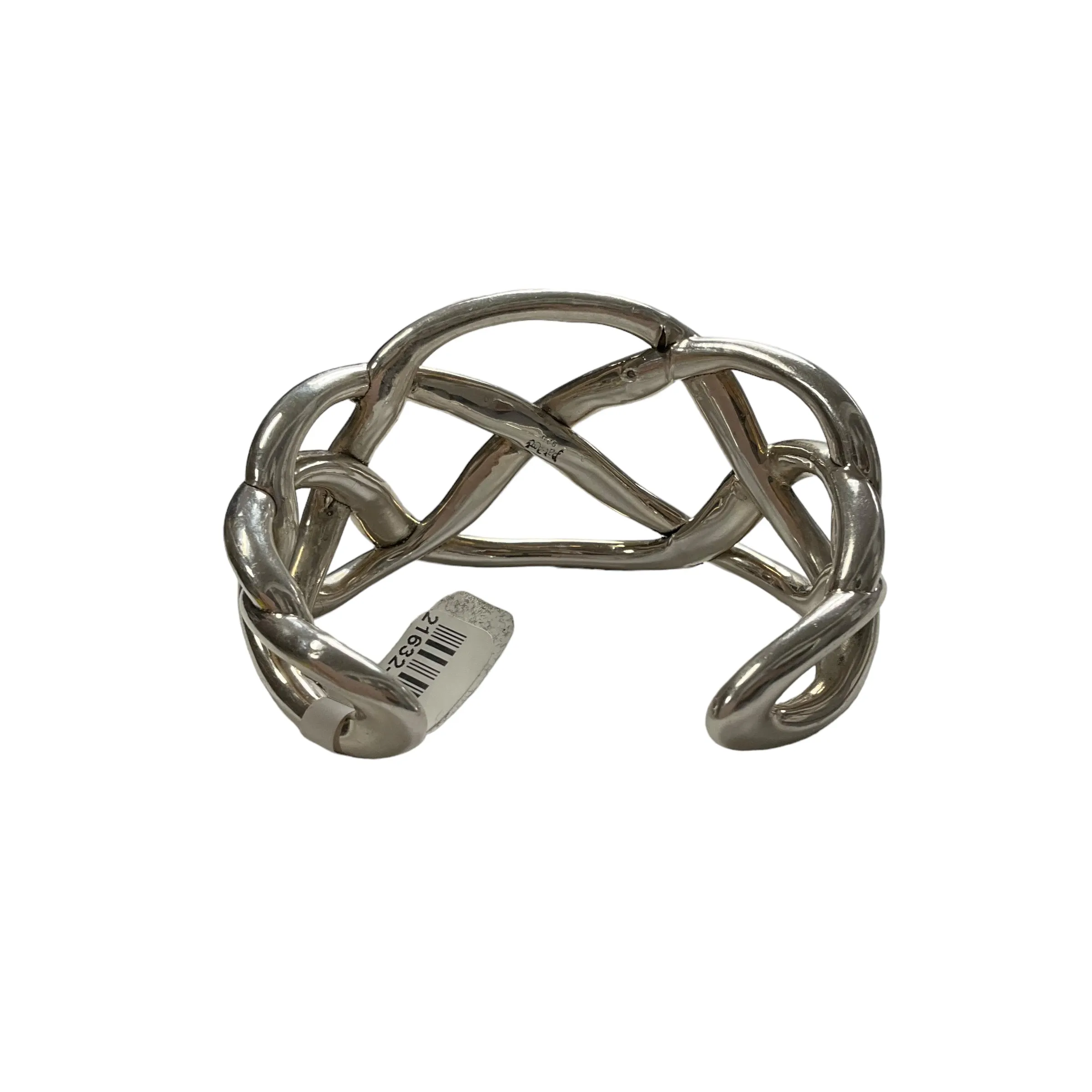 Sterling Silver Latice Cuff