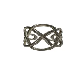 Sterling Silver Latice Cuff