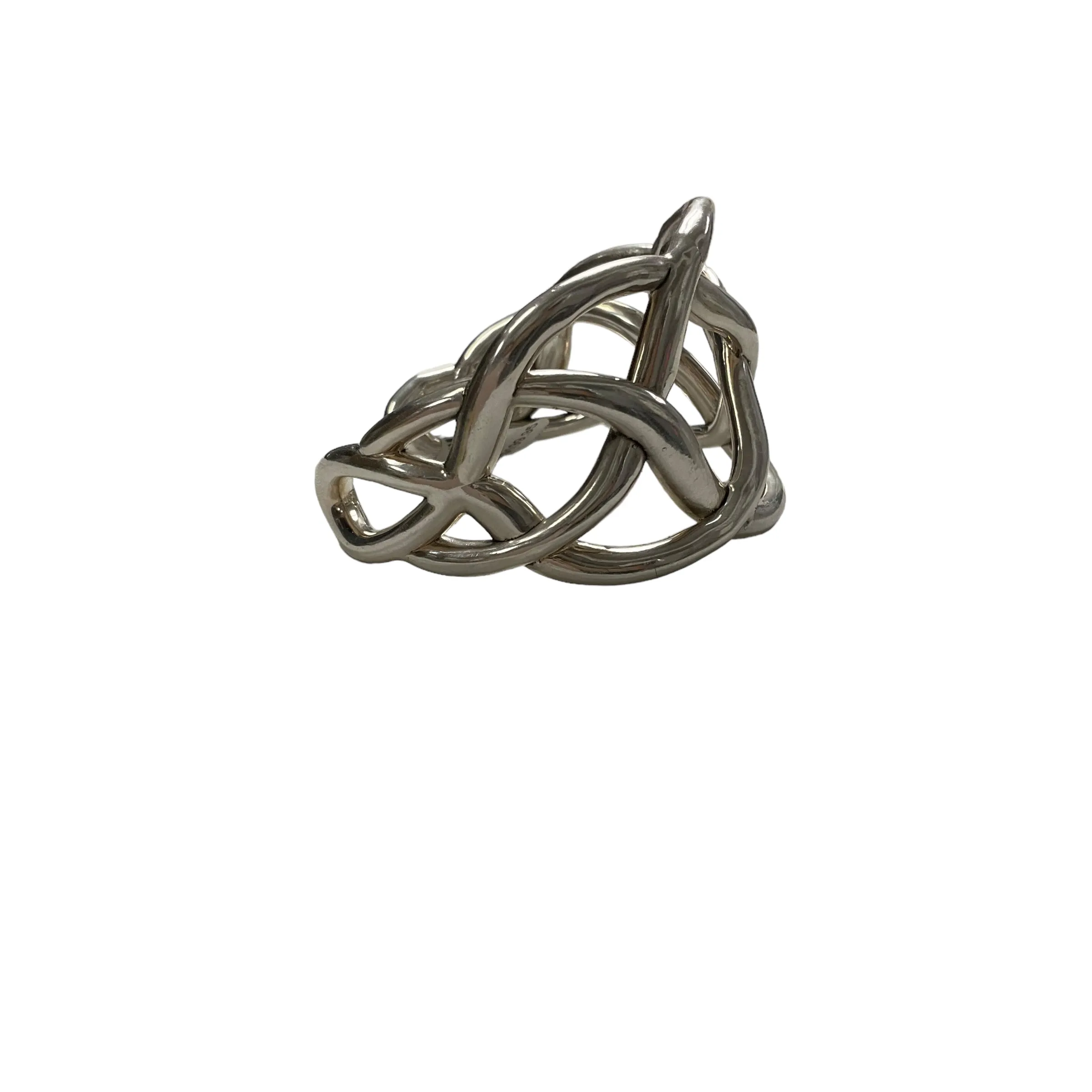 Sterling Silver Latice Cuff