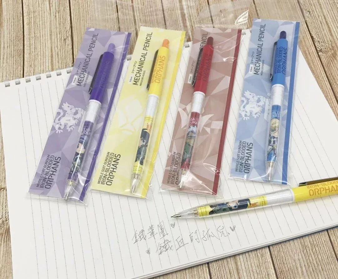 Sun-Star S44722 Mobile Suit Gundam: Iron-Blooded Orphans 0.5MM Automatic Pencil Automatic Pen August Orga