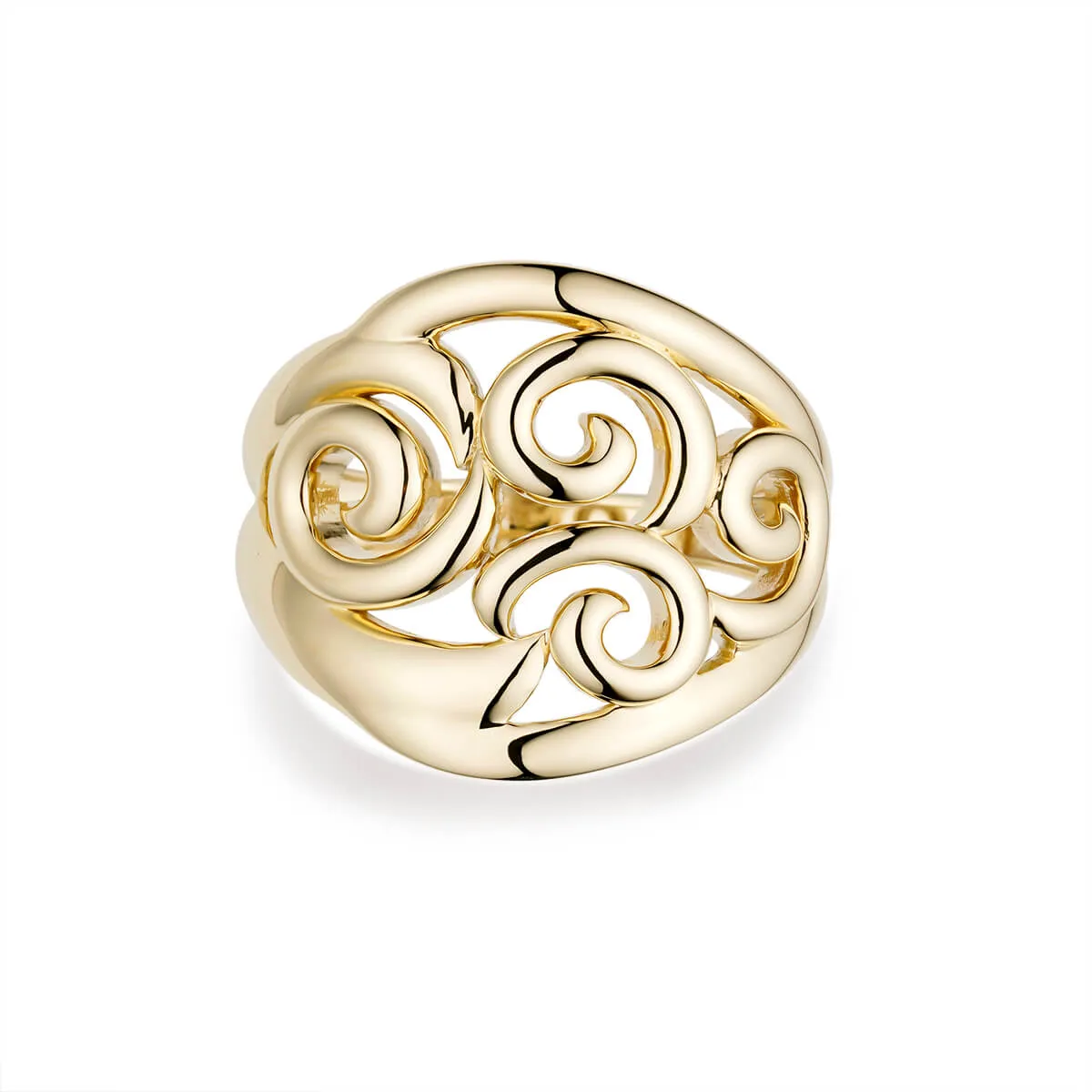 Sunlit Ripple Ring
