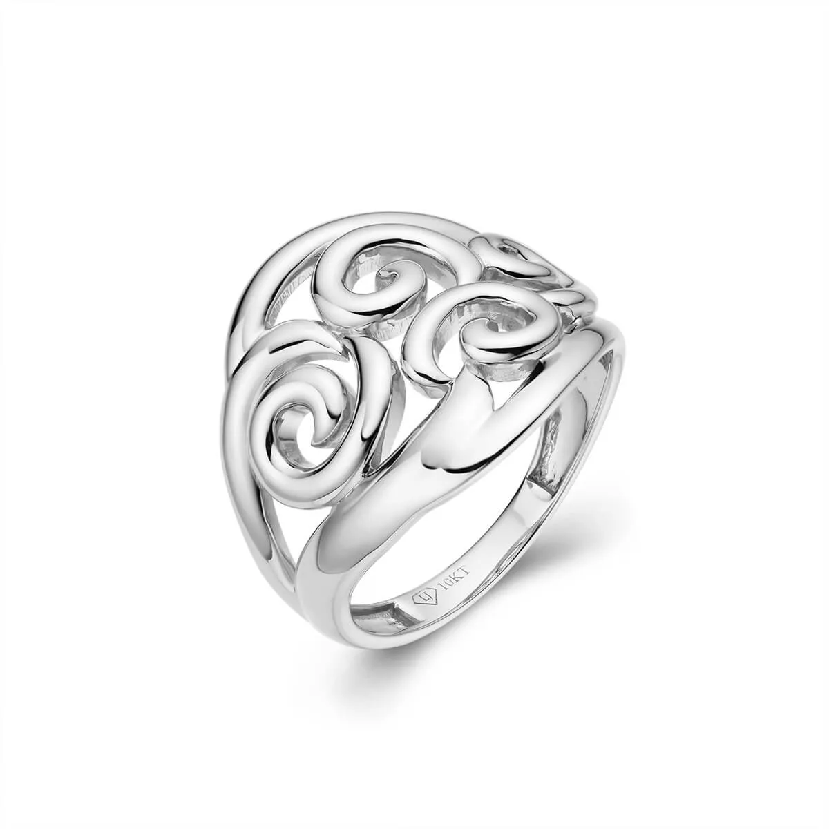 Sunlit Ripple Ring