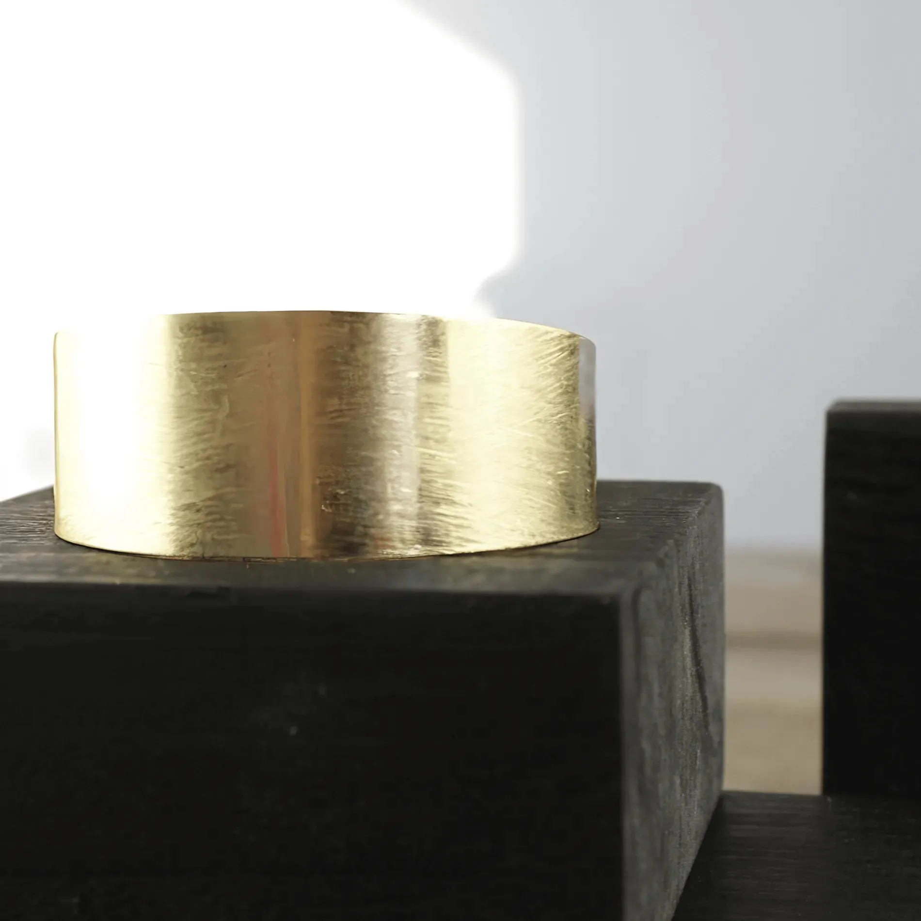 Theia Statement Cuff Bracelet Gold Plating