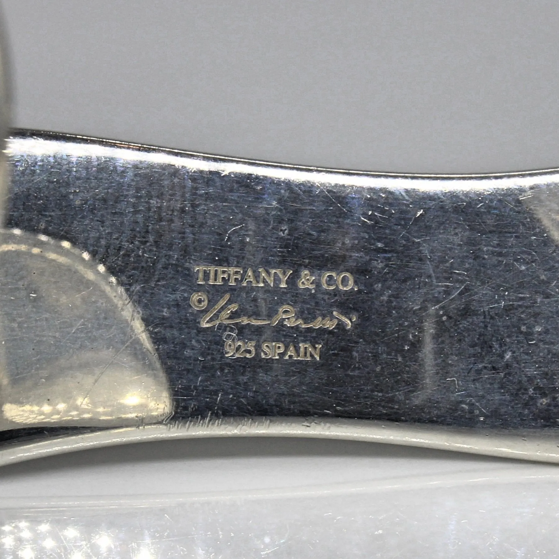 'Tiffany & Co.' Elsa Peretti® Swirl Cuff in Sterling
