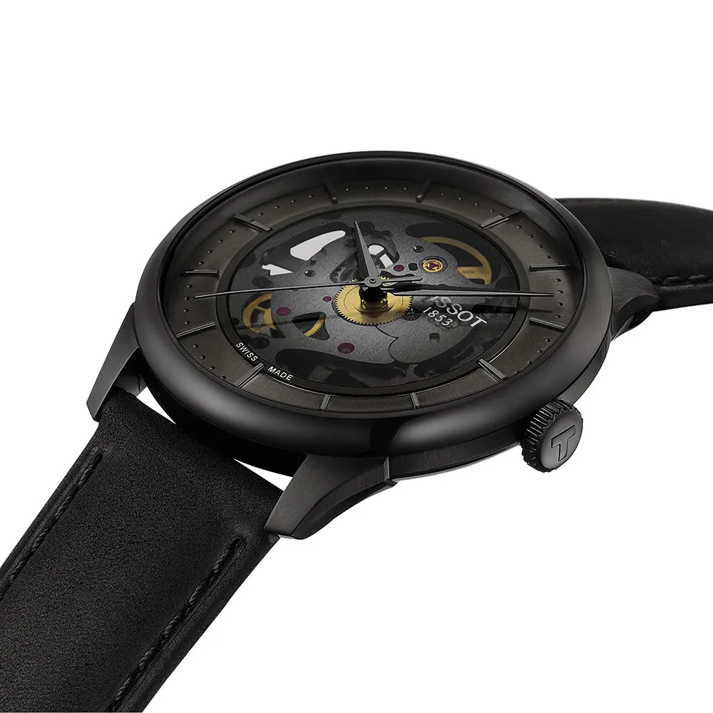 Tissot Chemin des Tourelles Skeleton T1398363644100 Automatic