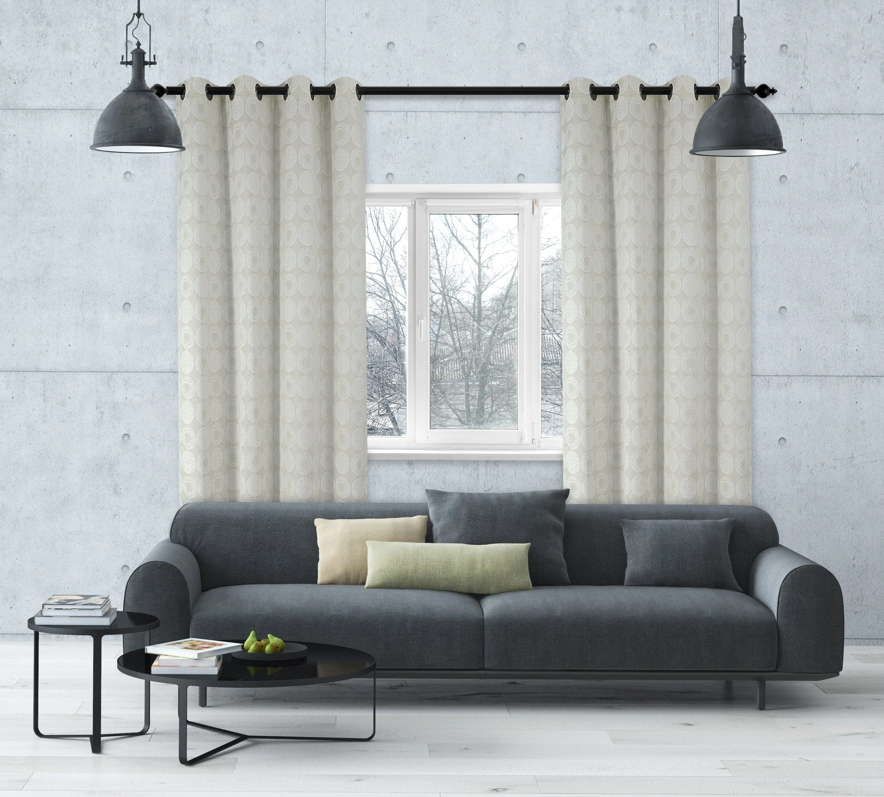 Torino - Jacquard Panels | Set of 2