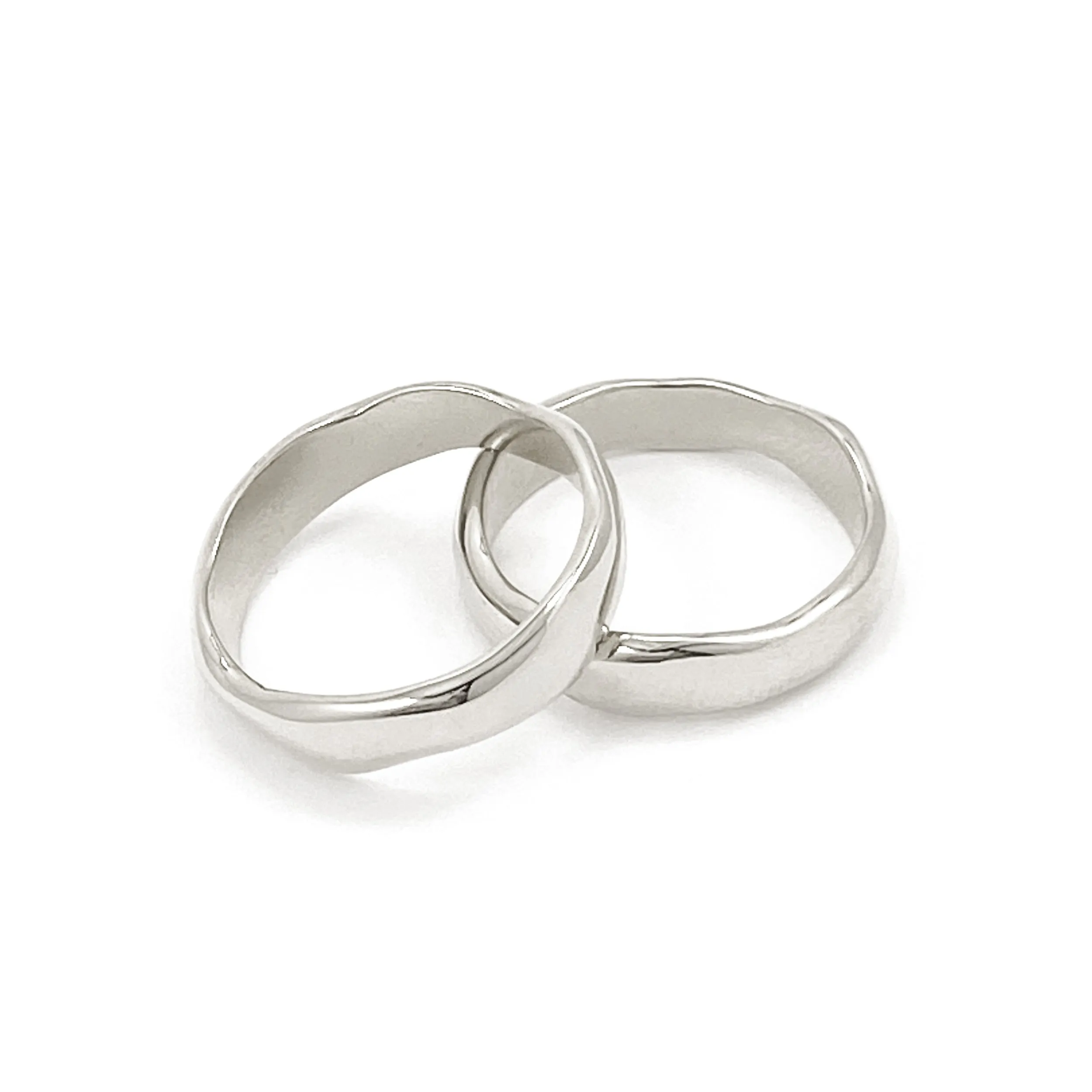 Wavi Ring - Thin - Silver