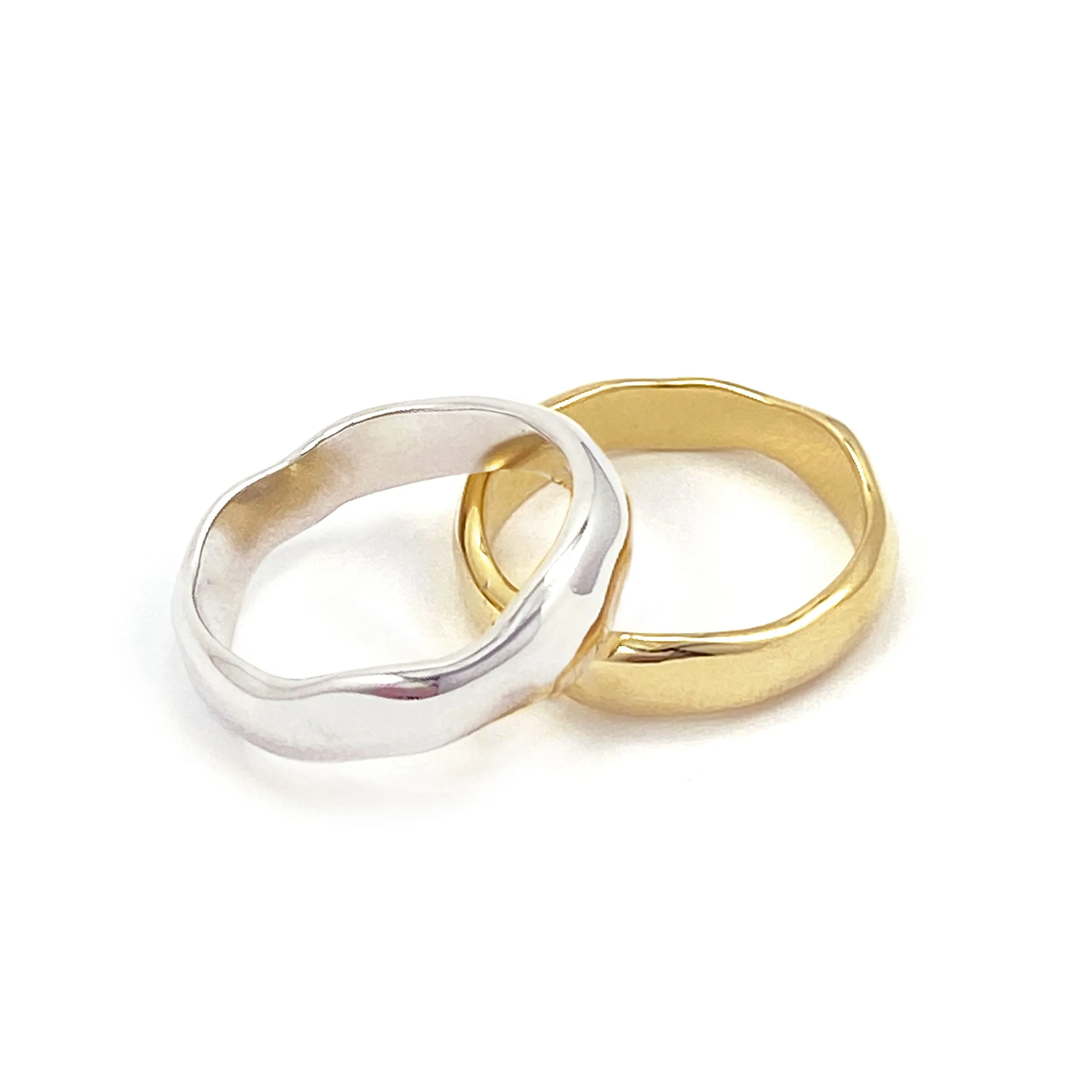 Wavi Ring - Thin - Silver