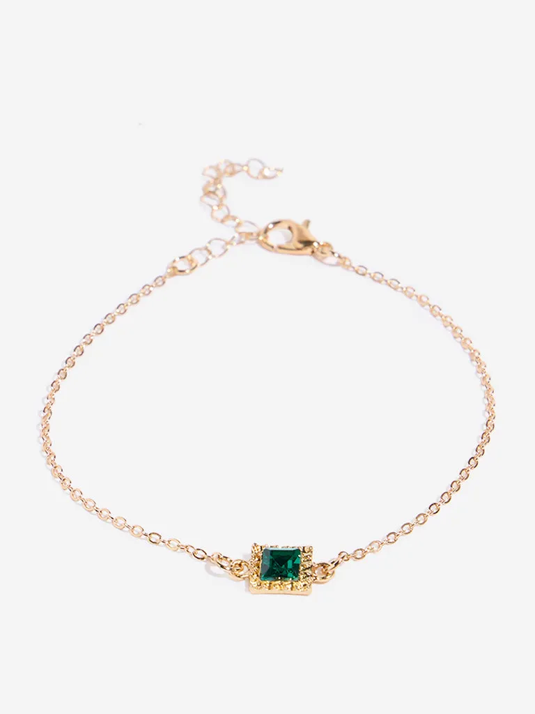 Westside Accessories Gold Star Moon Stackable Bracelets - Pack of 5