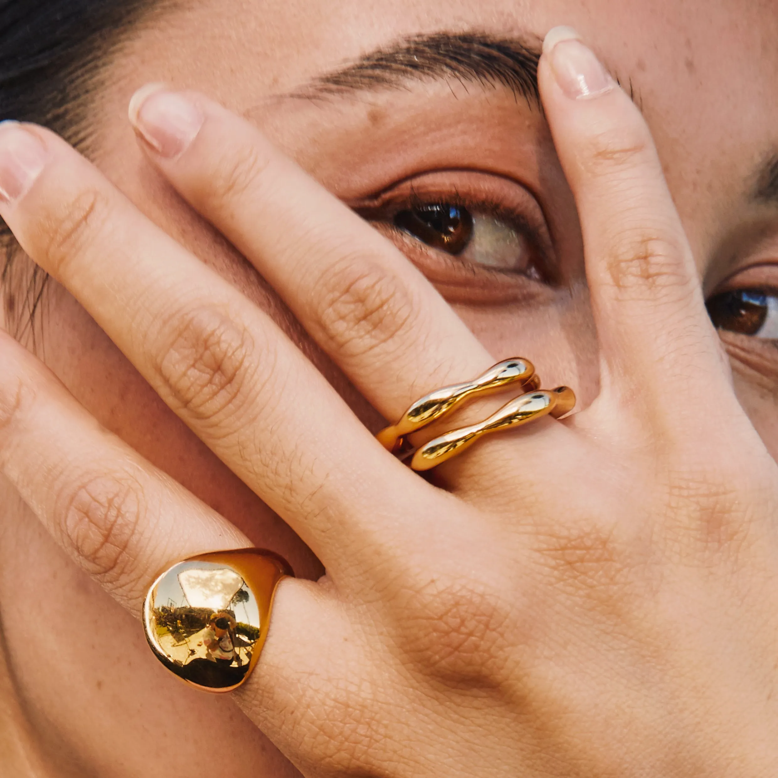 Wildflower Ring - Gold