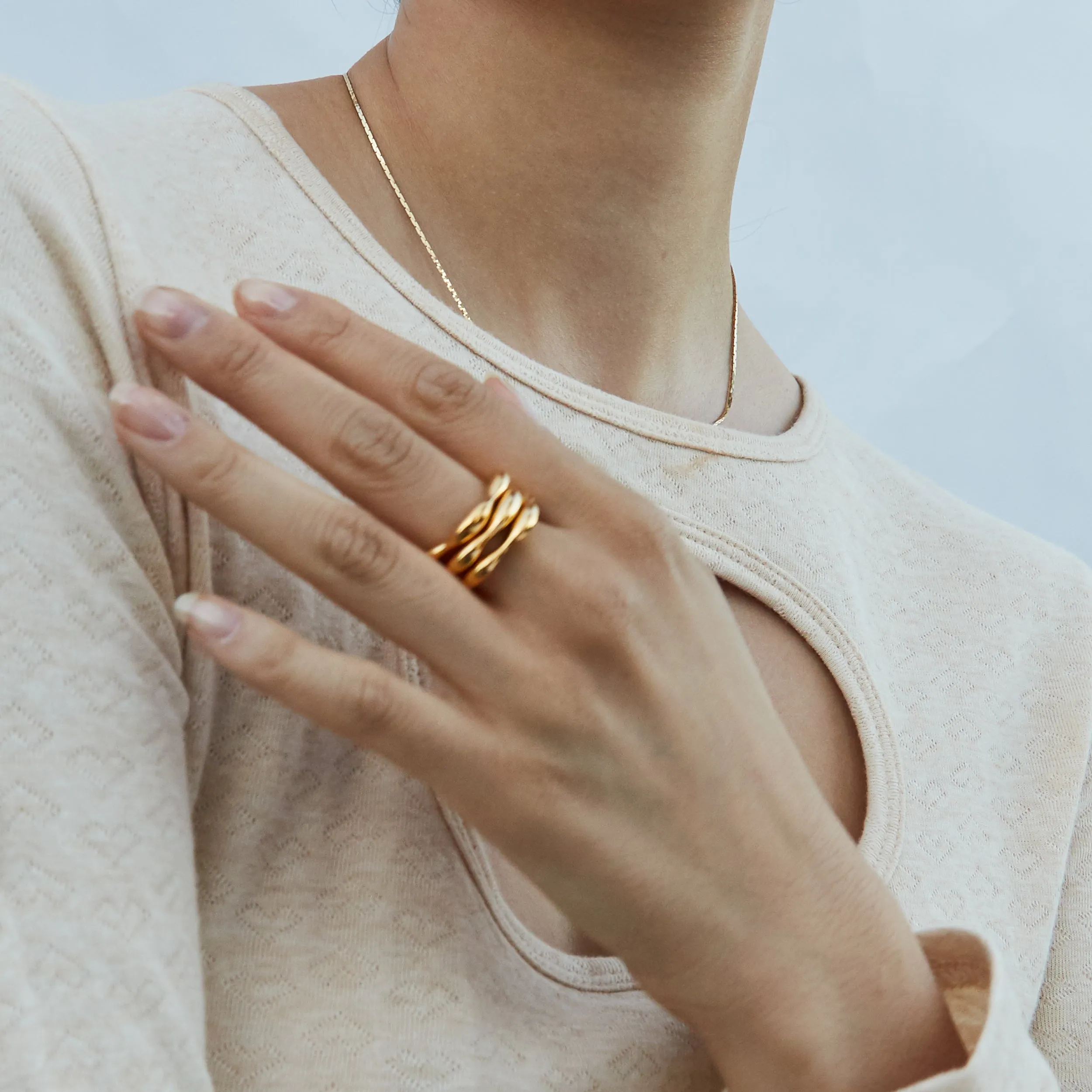 Wildflower Ring - Gold